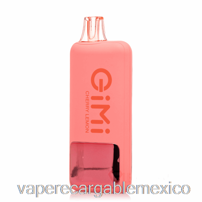 Vape Recargable Flum Gimi 8500 Inteligente Desechable Cereza Limón